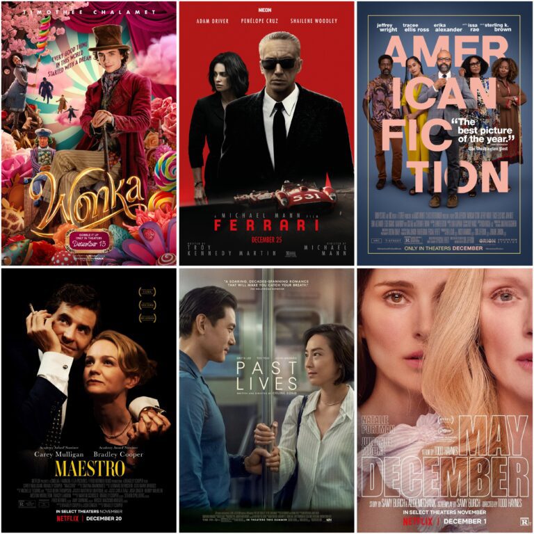 May December, American Fiction, Wonka, Maestro, & More – 2023 Review Roundup!